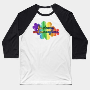 Joshua 1:9 Baseball T-Shirt